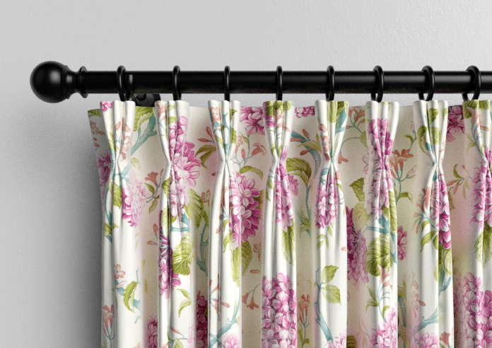 Bouquet Velvet, Wild Rose - Made to Measure Curtain - Image 11